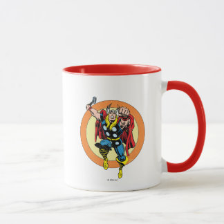 Mug Graphique de caractères de fin rétroactive