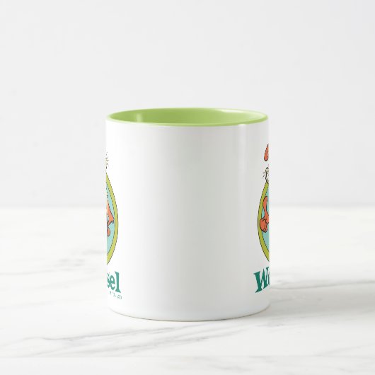 Mug Graphique de caractères de haut de pouce (Centre)