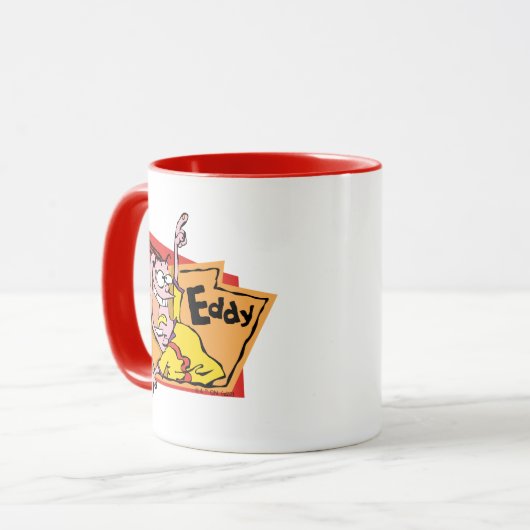 Mug Graphique de caractères de nuage (Devant gauche)
