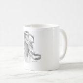 Mug Graphique de chaussure de Pointe de ballet (Devant droit)