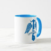 Mug Graphique de citation de Cravate de Castiel surnat (Devant droit)