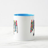 Mug Graphique de collection d'Aliens Ben 10 (Centre)