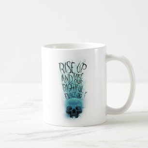 Mug Graphique de crâne et de fumée