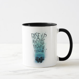 Mug Graphique de crâne et de fumée