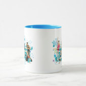 Mug Graphique de fonte d'académie de danse (Centre)