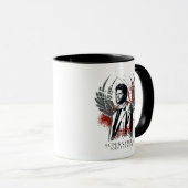 Mug Graphique de graffiti de Castiel surnaturel (Devant droit)