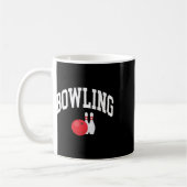 Mug Graphique de joueur de bowling (Gauche)