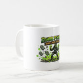Mug Graphique de joueur de puissance zombie (Devant gauche)