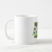 Mug Graphique de joueur de puissance zombie (Gauche)