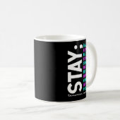 Mug Graphique de la Semaine de sensibilisation à la pr (Devant droit)