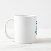 Mug Graphique de lanterne bleue 1 (Gauche)