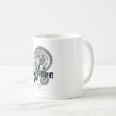 Mug Graphique de lanterne bleue 4 (Devant droit)