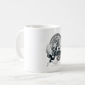 Mug Graphique de lanterne bleue 4 (Devant gauche)