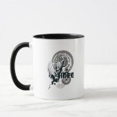 Mug Graphique de lanterne bleue 4 (Gauche)