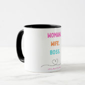 Mug Graphique de l'autonomisation des femmes femmes ch (Devant gauche)