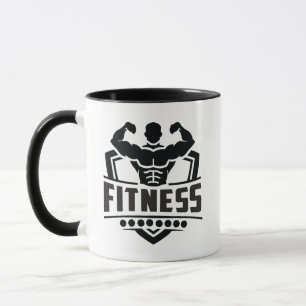 Mug Graphique de motivation pour la forme physique   U