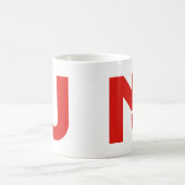 Mug Graphique de NJ (rouge) (Centre)