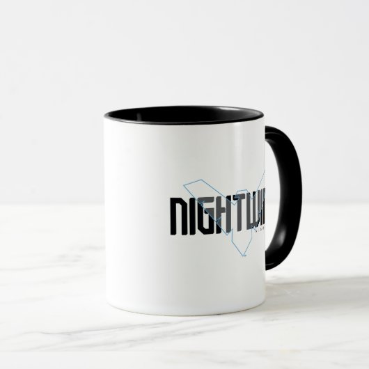 Mug Graphique de nom high-tech Nightwing (Devant droit)