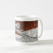 Mug Graphique de phase Bicolor du groupe de coney (Devant droit)