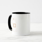 Mug Graphique de sac à café (Devant gauche)