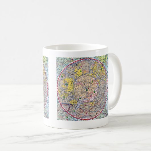 Mug Graphique de section Washington DC (Devant droit)