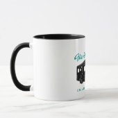 Mug Graphique de silhouette de la classe C Motorhome (Gauche)