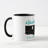 Mug Graphique de silhouette de la classe C Motorhome (Gauche)