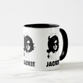 Mug Graphique de style révolutionnaire de Jackie Kenne (Devant droit)