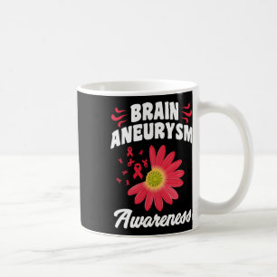 Mug Graphique de support du ruban de la fleur de sensi