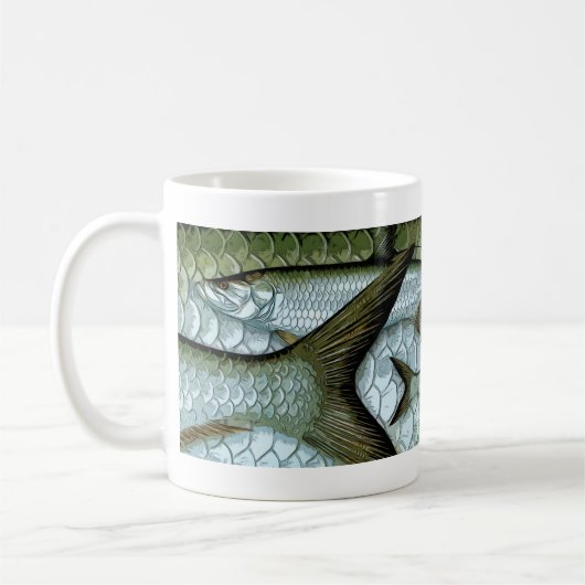 Mug Graphique de Tarpon Atlantique (Gauche)