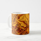 Mug Graphique de texture Vintage Grunge Arrière - plan (Devant gauche)