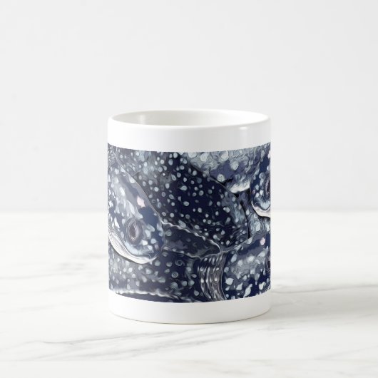 Mug Graphique de tortue luth (Centre)