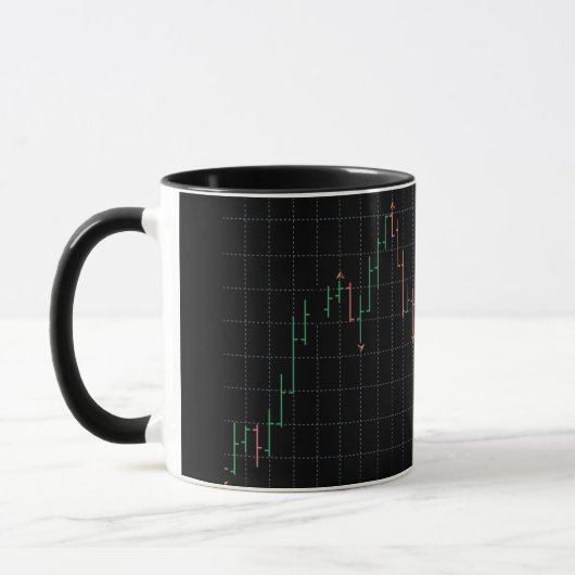 Mug Graphique d'échange stock (Gauche)