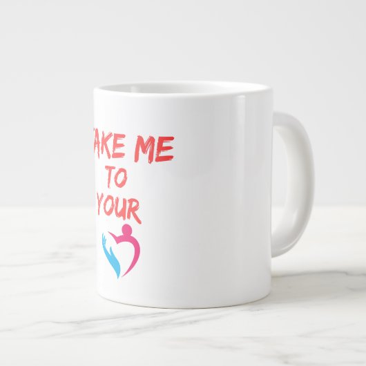 Mug graphique décontracté (Devant droit)