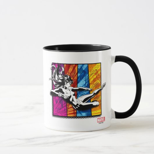 Mug Graphique des Panneaux de B.D. Black Widow (Droite)