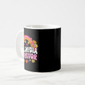 Mug Graphique drôle de survivant de Chlamydia (Devant gauche)