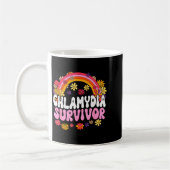 Mug Graphique drôle de survivant de Chlamydia (Gauche)