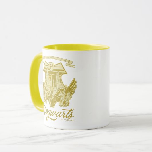Mug Graphique du bouclier ailé HOGWARTS™ (Devant gauche)