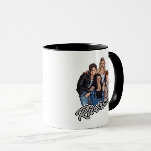 Mug Graphique du groupe Retro Riverdale (Devant droit)
