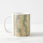 Mug Graphique du Mississippi inférieur (Gauche)