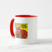 Mug Graphique du panneau de caractères de la force de (Devant gauche)