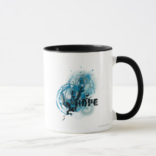 Mug Graphique en lanterne bleue 3