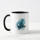 Mug Graphique en lanterne bleue 3 (Gauche)