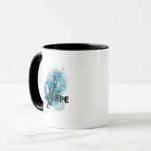 Mug Graphique en lanterne bleue 3 (Devant gauche)