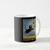 Mug Graphique en mème de chats de tournesol (Devant droit)