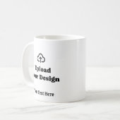 Mug Graphique et texte personnalisés (Devant gauche)