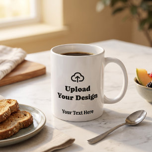 Mug Graphique et texte personnalisés
