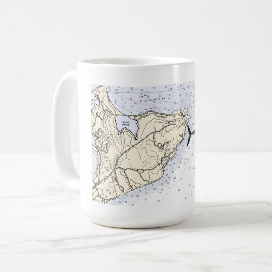 Mug Graphique Faux Albacore Montauk (Devant gauche)