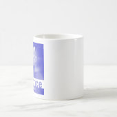 Mug graphique floue RAWdance (Centre)