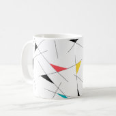 Mug Graphique géométrique moderne, tendance, simple et (Devant gauche)